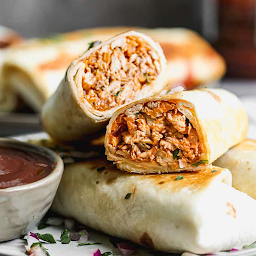 Ready and Hot BBQ Chicken Burrito 