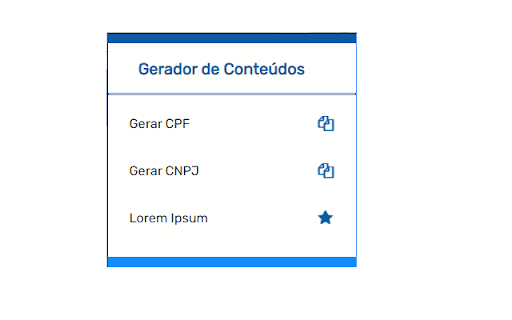 Gerador de Conteúdos