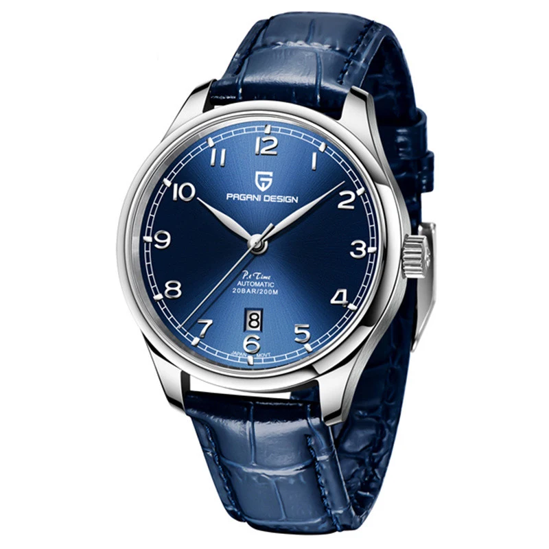Title 7, Heren mechanisch horloge met eenvoudige gesp en...