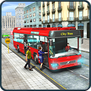 Euro Tourist City Coach Bus  Icon