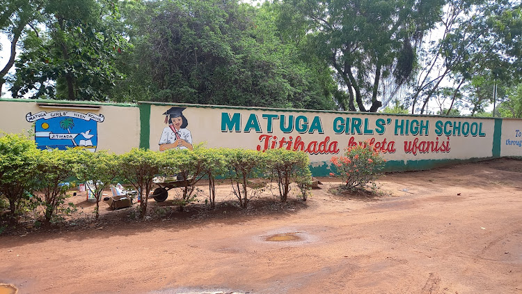 Matuga Girls' High School in Kwale County.