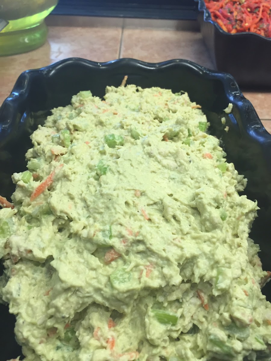 Gluten Free Avocado Chicken Salad