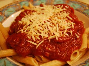 Son's Red Wine Pasta Sauce