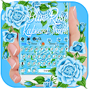 Download Blue Rose Keyboard Theme Install Latest APK downloader