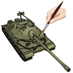 Cover Image of Descargar How To Draw Tanks 5.0 APK