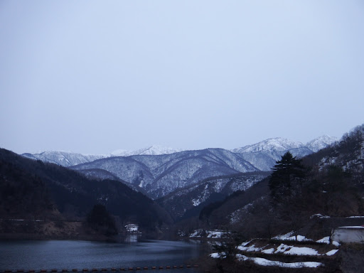 夕方にはガスが晴れ