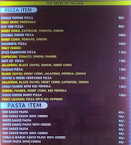 Pizza & Pasta Point menu 1