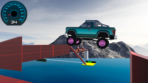 Screenshot Stunt Car Parkour: Extreme 3D