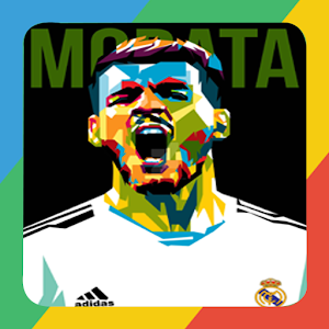 Download Alvaro Morata Art Wallpaper HD For PC Windows and Mac