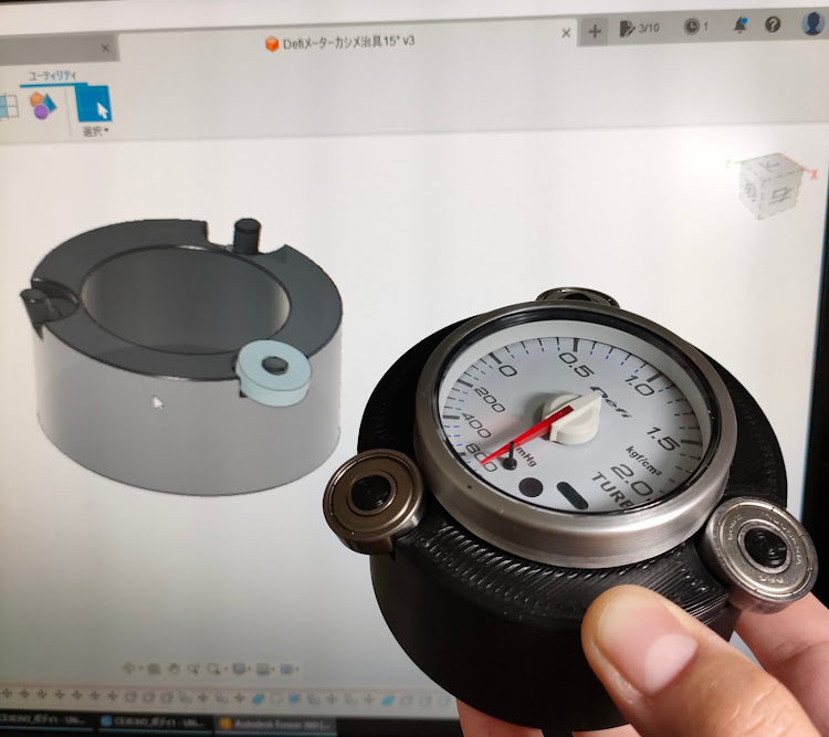 RX-7のスマホ撮影・3dプリンター・メーター修理・DIYに関するカスタム事例の投稿画像7枚目