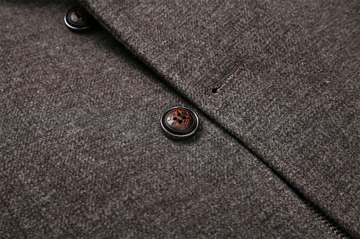 Title 8, Middle Aged Men Thick Lapel Coat. Warm and styl...