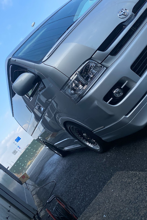 ハイエースバンの洗車に関するカスタム事例の投稿画像2枚目