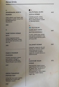 Bombay Brasserie menu 8