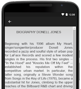 Donell Jones Music Lyrics - náhled
