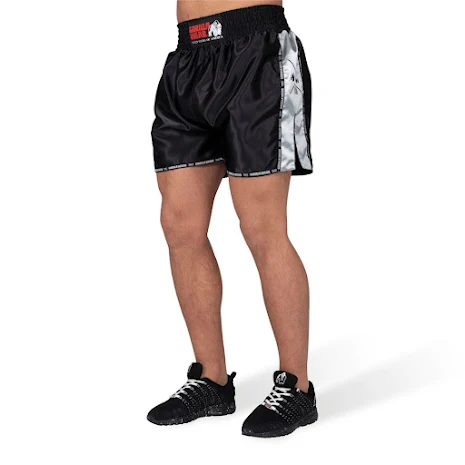 Henderson Muay Thai / Kickboxing Shorts Black Grey - 3xl