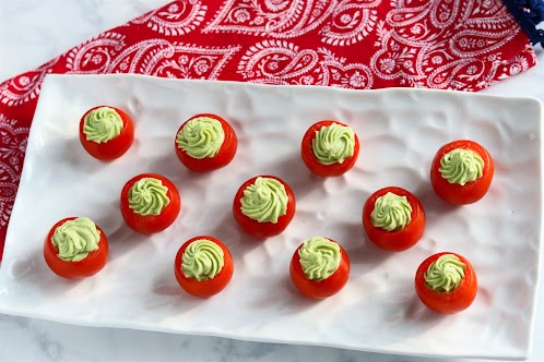 Avocado Stuffed Tomatoes