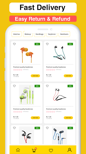 Screenshot Low price online shopping app