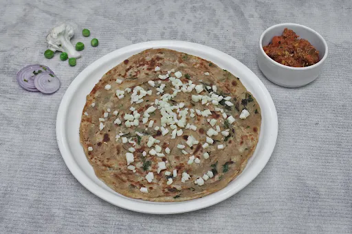 1 Vegetable Cheese Paratha