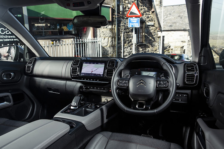 The Citroën C5 Aircross interior is classy and comfortable with innovative infotainment and communication tools. Picture: SUPPLIED