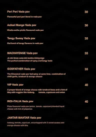 Jugaadi Adda menu 1