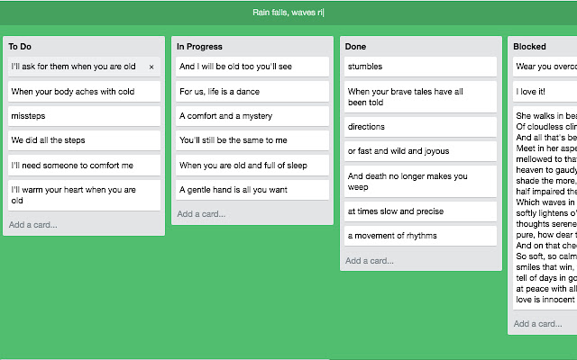 Trello your new chrome tab chrome extension