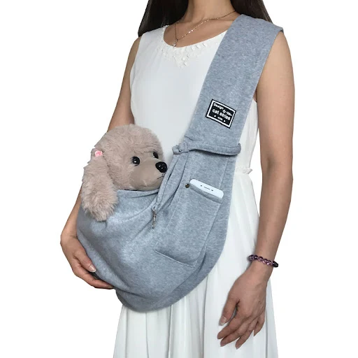 Dog Bag Pet Out Crossbody Shoulder Bag Outdoor Travel Portable Cat Puppy Sling Bag Cotton Comfortable Tote Pet Carrying 