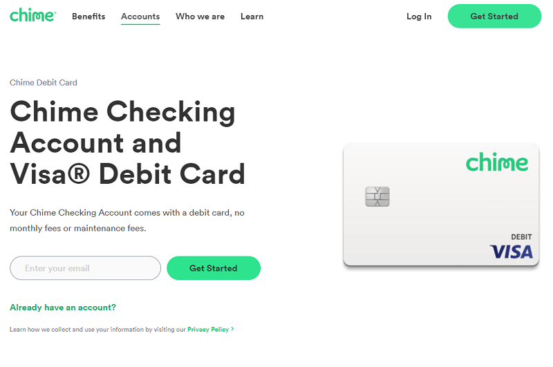 Chime credit builder