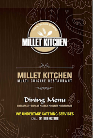 Millet Kitchen Tiffins And Snacks menu 5