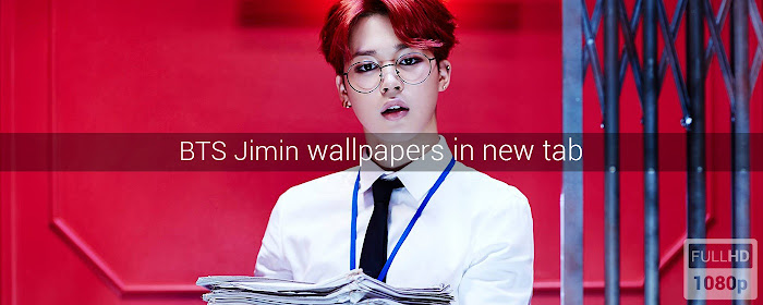 BTS Jimin Wallpapers New Tab marquee promo image