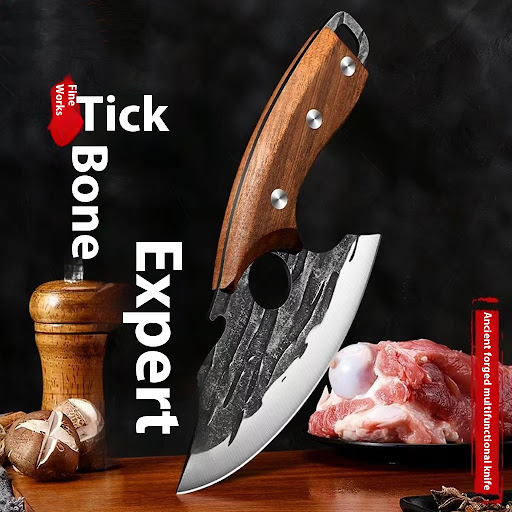 Title 2, Forged dual-purpose boning knife for slaughter ...