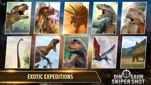 Dinosaur Sniper Shot