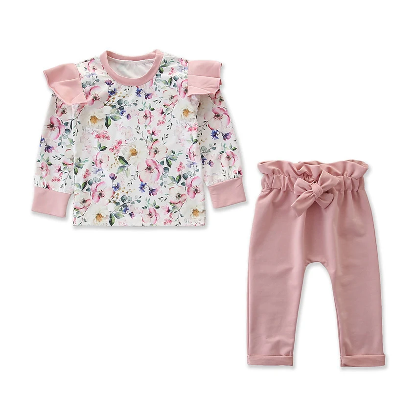 Title 3, Ensemble pull dautomne pour filles Veste en tr...