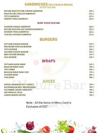 The Nature Bar menu 6