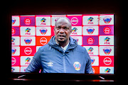 Lehlohonolo Seema (coach) of Chippa United during the Pre/Post Match TV/virtual press conference of the Absa Premiership match between Chippa United and Cape Town City FC on August 14, 2020 in Johannesburg, South Africa. 