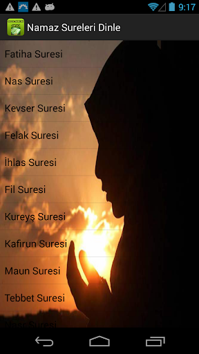 Namaz Sureleri Dinle