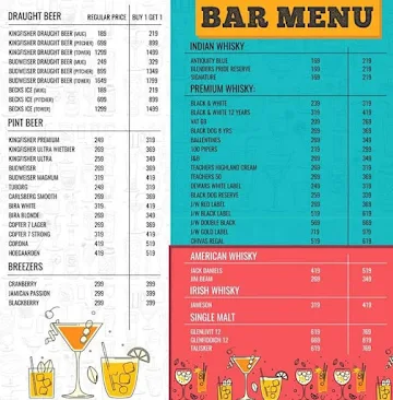 Midtown Bar & Lounge menu 