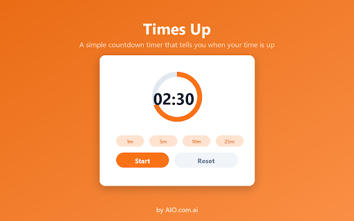 Times Up screenshot 1