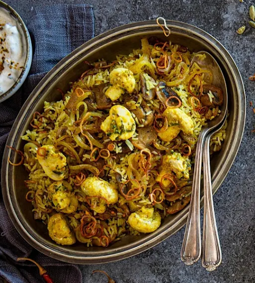 Mushroom Biryani