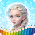 Frozen Coloring Pages.