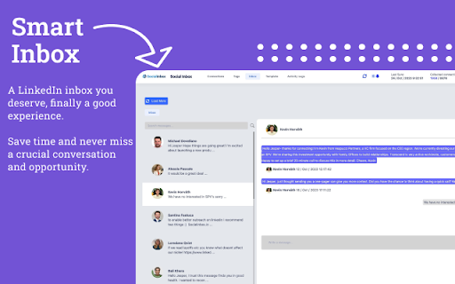 SocialInbox #1 LinkedIn CRM + AI Powered