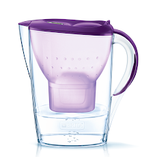 Bình lọc nước BRITA Marella Basic Purple 2.4L (có sẵn 1 lõi lọc Maxtra Plus)