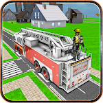 City Fire Fighter Truck Apk