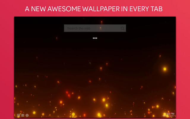 Fire Live Wallpaper HD Custom New Tab