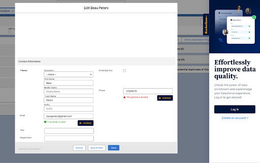 MarketbasePlus for CRM screenshot 3
