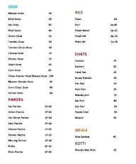 Sri Lakshmi Venkateshwar Hotel menu 1