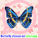 colored butterfly stickers WAStickerapp - Androidアプリ