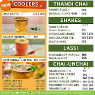 Chaayos Chai+Snacks=Relax menu 5