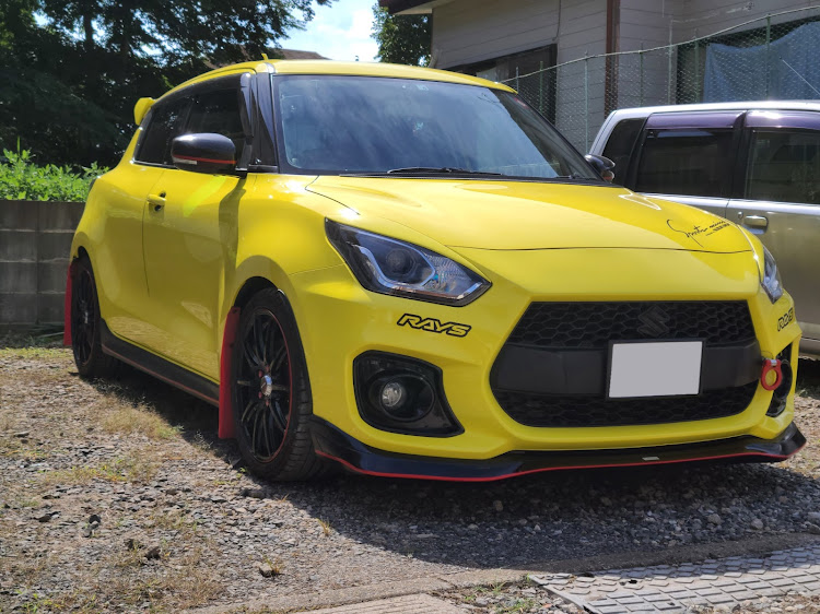 スイフトスポーツの復活しました・また、よろしくお願いします・むさしのうどんに関するカスタム事例の投稿画像1枚目