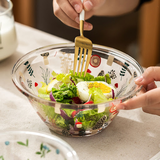 Title 7, Transparent Glass Bowl, a cute home essential f...