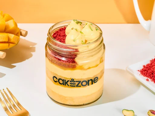 Mango Overload Mini Jar Cake